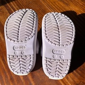 Toddler Crocs lavender size 5